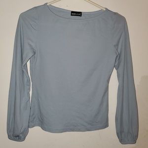Long sleeve wet seal shirt